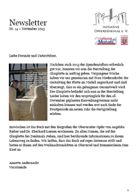 Newsletter 14 Titelblatt