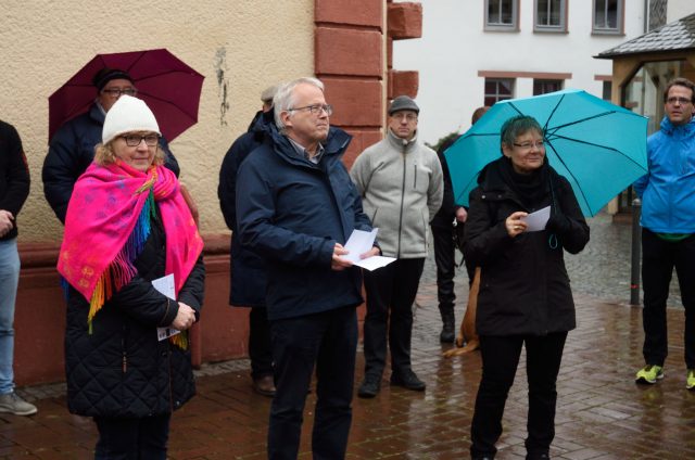 2019-01-27 Opferdenkmal Oberursel Tag des Gedenkens an die Opfer des Nationalsozialismus