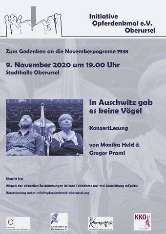 Flyer 9. November 2020 Vorderseite