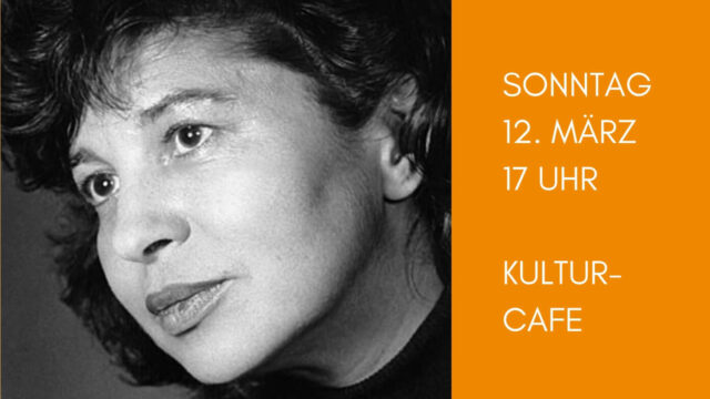 Plakat Mascha Káleko (Ausschnitt)